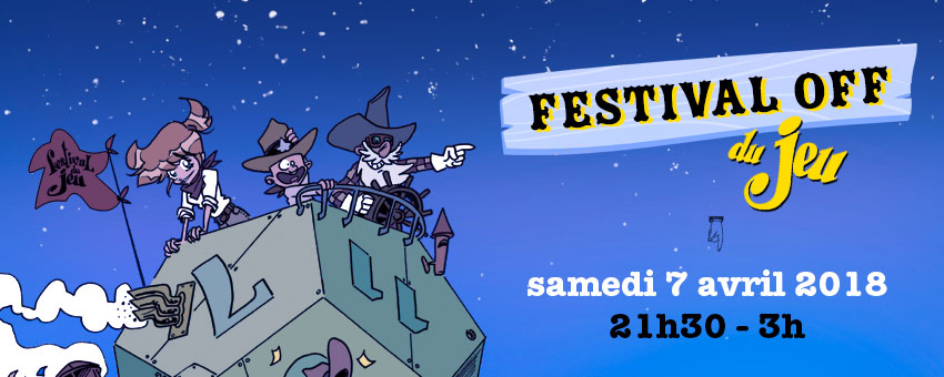 bandeau pour le festival OFF du jeu de Valence 2018