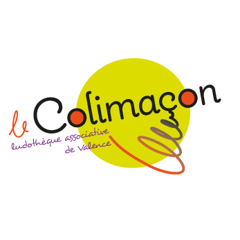 logo de la ludothèque associative de Valence le Colimaçon