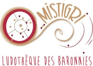 logo de la ludothèque itinérante des Baronnies Mistigri
