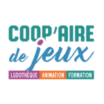 logo de Coop'aire de jeux, ludothèque associative de Die