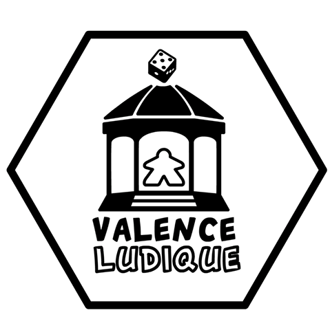 logo de l'association de jeux de société Valence ludique