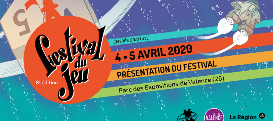 Couverture du document de présentation du festival du jeu de Valence