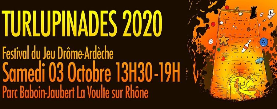 Les Turlupinades 2020, festival du jeu itinérant en Drôme Ardèche