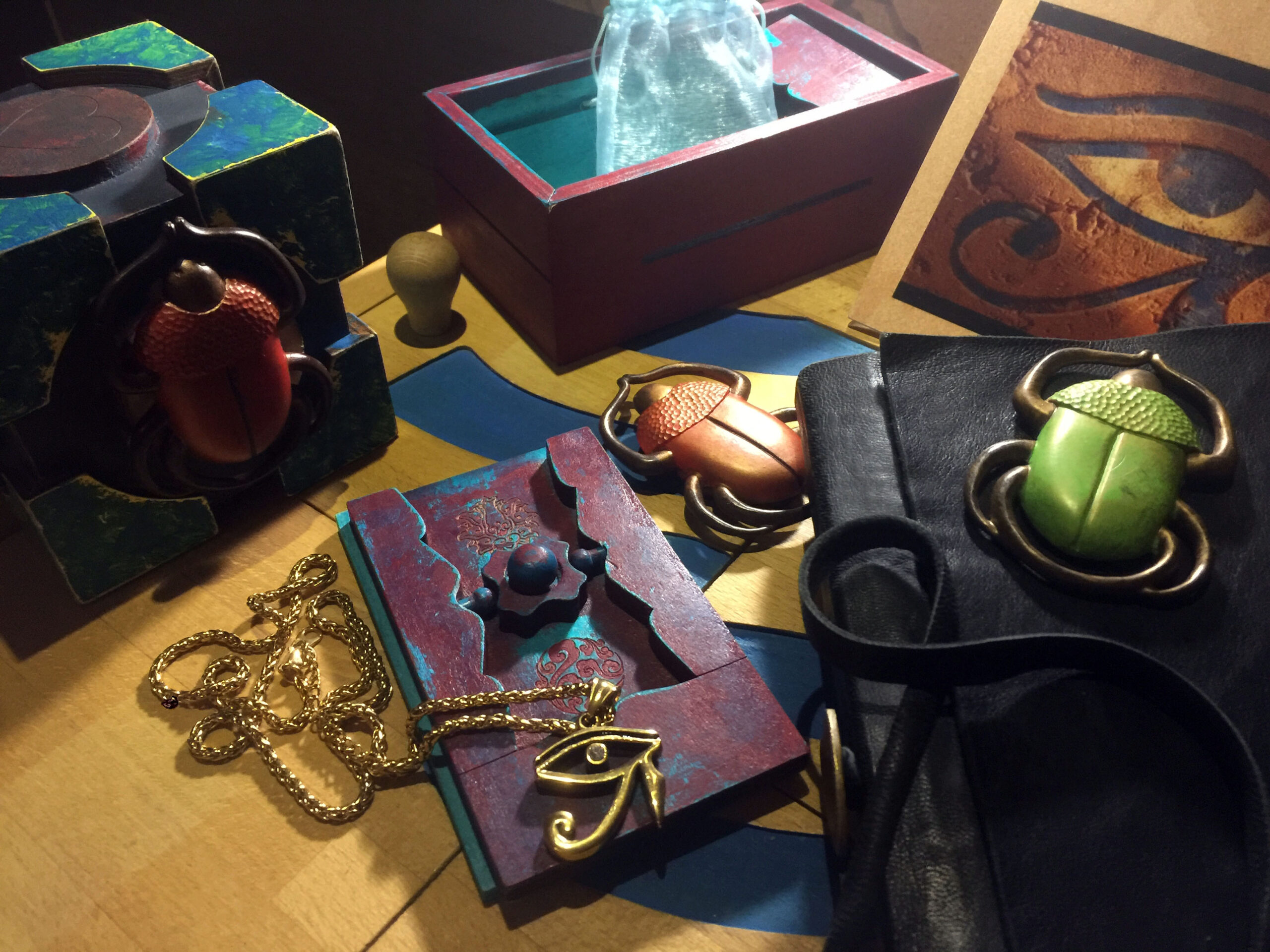 Escape Game mobile le Temple d'Horus présenté par les Jeux du K'dor