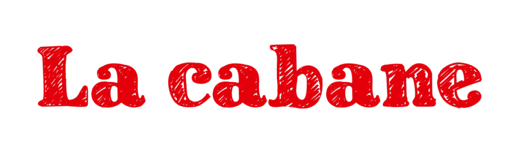 Logo du restaurant La Cabane à Valence qui sert le public pendant le 9e festival du jeu de Valence