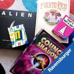 Jeux Ravensburger Puerto Rico - Council of Shadows - That's not a hat - Eleven - Alien