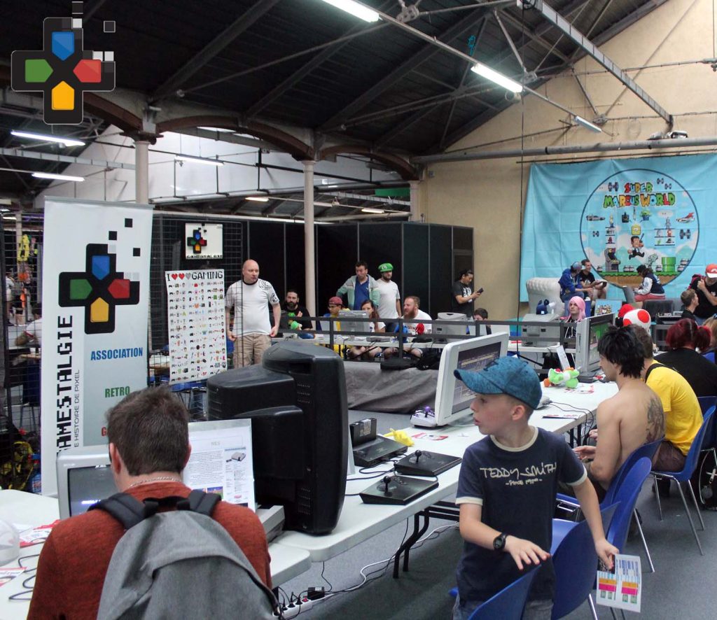 stand retro gaming Gamestalgie Valence
