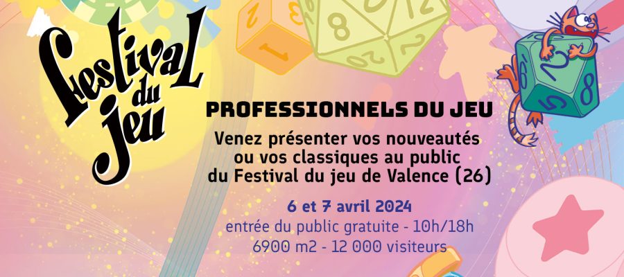 image promotionnelle à destination des Exposants professionnels du jeu de société