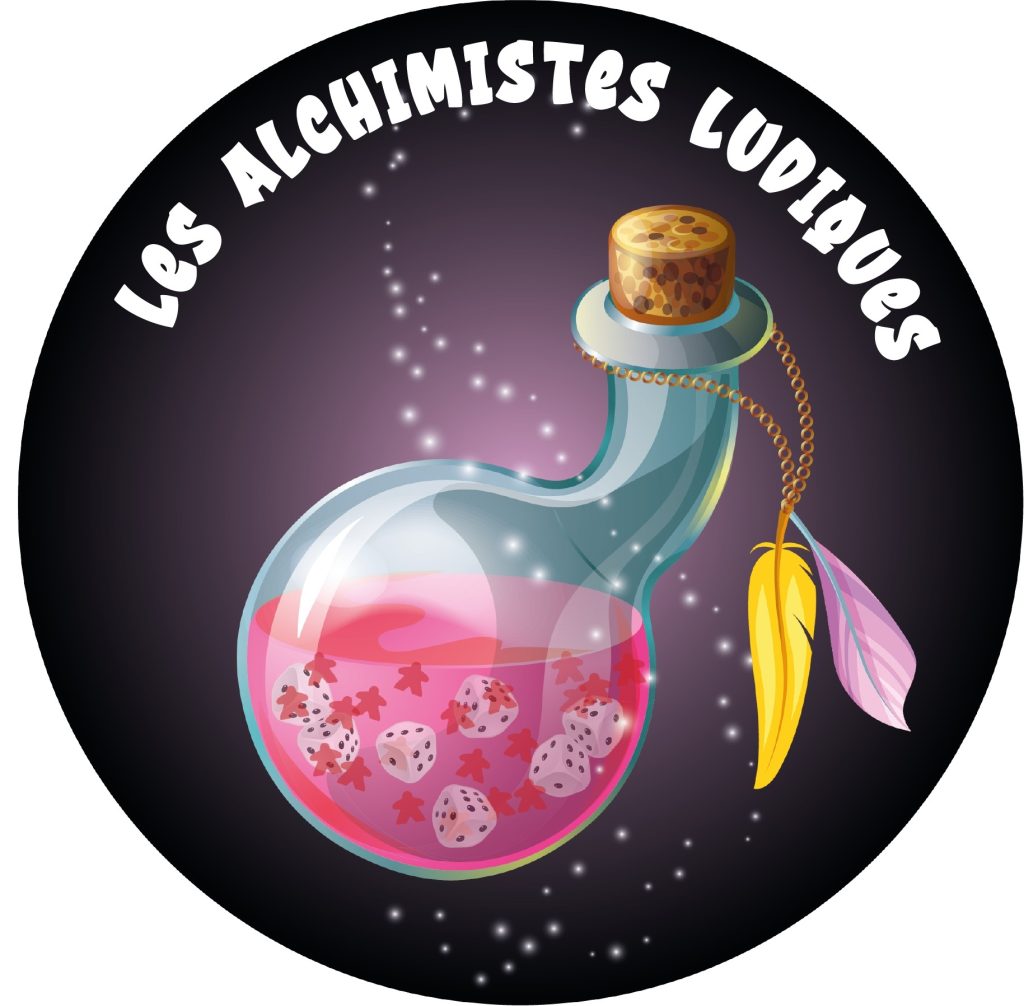 logo du groupement d'auteurs les alchimistes ludiques