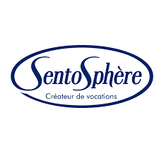 logo de Sentosphère, fabriquant de jouets français qui propose des jeux olfactifs et de société